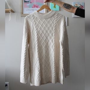 H&M Cable Knit Sweater Dress